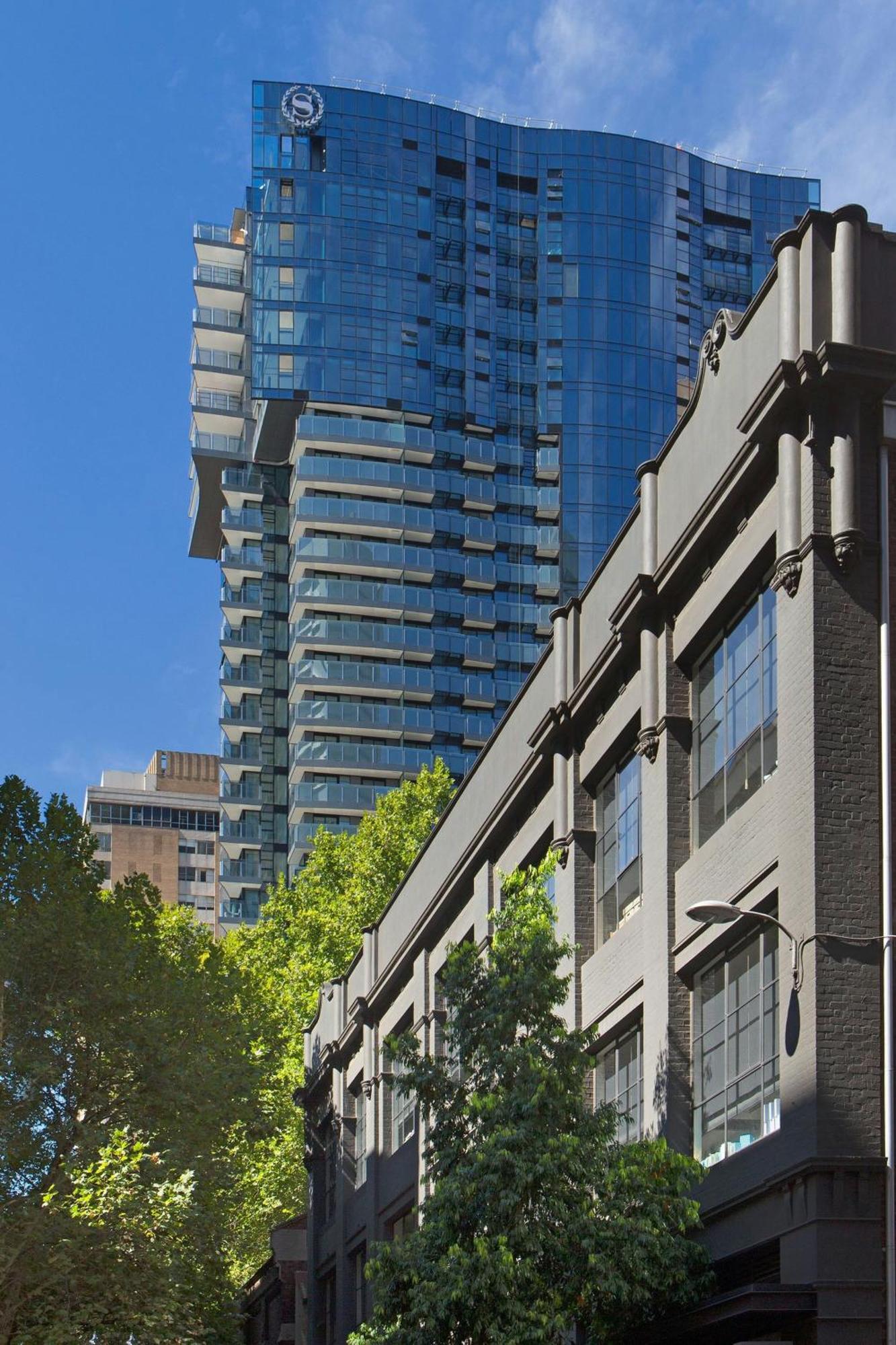 Sheraton Melbourne Hotel Exterior photo The building's facade